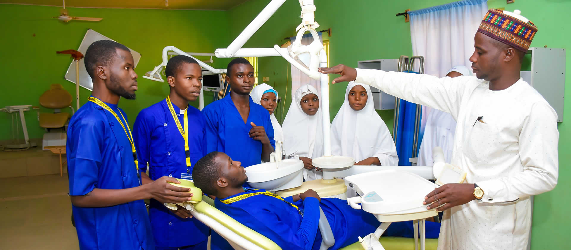 Cross section of students at Dental Clinics
